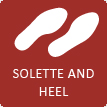 SOLETTE and heel